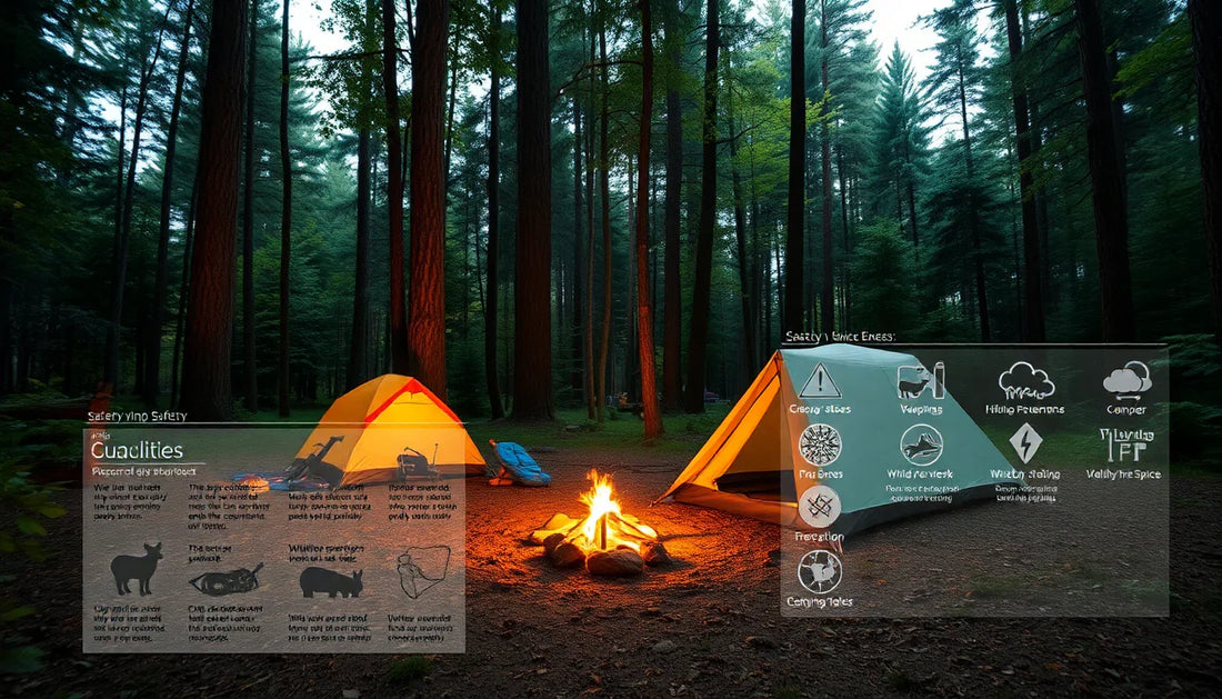 How to Stay Safe While Camping: Tips for Wildlife, Weather, and More
