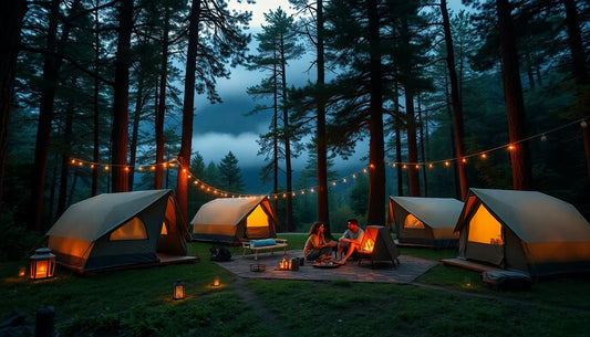 Glow Camp: Embracing Eco-Friendly Camping for a Sustainable Future