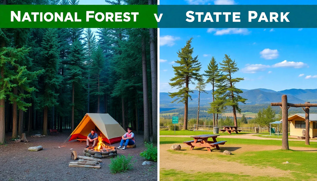Camping in National Forests vs State Parks: What's the Difference?