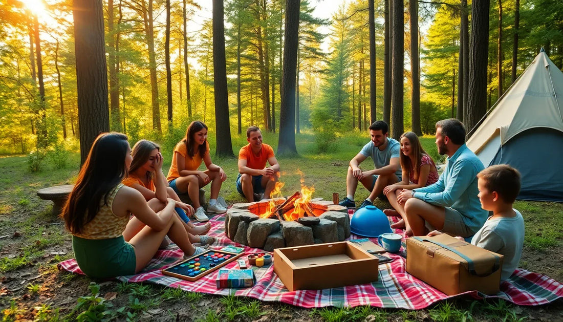Elevate Your Camping Experience: The Best Games and Activities for Families and Friends