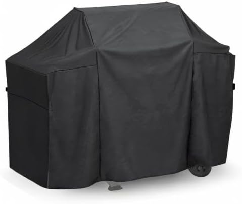 Grisun 7139 Grill Cover for Weber Spirit 300 Grills, Spirit 310, E310, S310, E330 and E315, Waterproof and UV-Resistant Gas Grill Cover, Heavy Duty BBQ Cover, 51 inches, Black