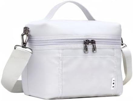 NOL Natural Organic Lifestyle Insulated Lunch Bags for Women Cooler Bag Lightweight Nylon Waterproof Lunch Box For Work