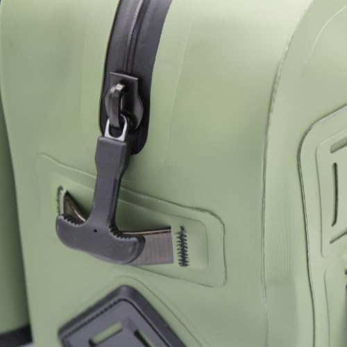 Waterproof Hip Pack | 8L Submersible Lumbar Fishing Waist Pack with Airtight Zipper | Perfect for Fly Fishing, Boating, Camping, Hiking or Paddleboarding | includes free IPX8 Waterproof Phone Case