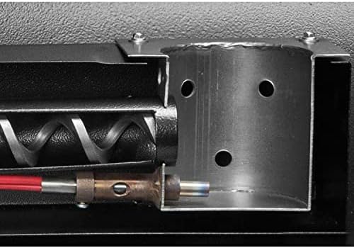 QuliMetal Fire Burn Pot Replacement Parts for Pit Boss and Traeger Pellet Grills, Replacement for Traeger and Pit Boss Fire Pits, Upgraded Heavy - Duty Steel FirePot with Ash Remover and Screws