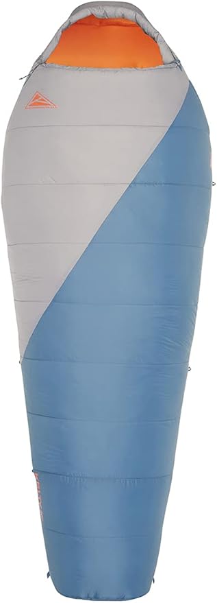 Kelty Cosmic Synthetic Fill 20 Degree Backpacking Sleeping Bag – Compression Straps, Stuff Sack Included