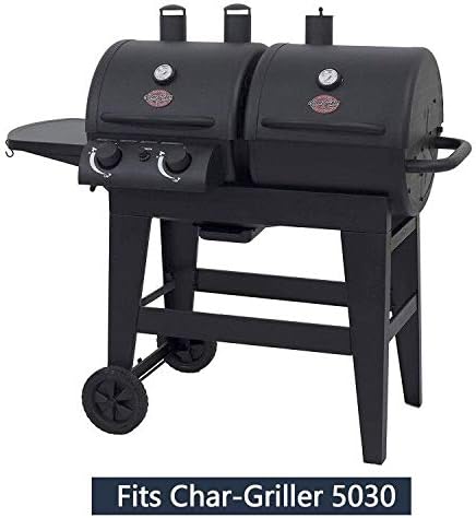 Hongso 14 7/8 Inches Fire Grate Hanger & Ash Drip Pan for Use with Char-Griller 5030 2-Burner Gas & Charcoal Grill, Replacement Parts Chargrill Ash Pan