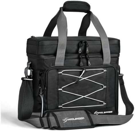 Maelstrom Soft Cooler Bag,Collapsible Soft Sided Cooler,24/30/60/75 Cans Beach Cooler,Ice Chest,Large Leakproof Camping Cooler,Portable Travel Cooler for Grocery Shopping,Camping,Road Trips