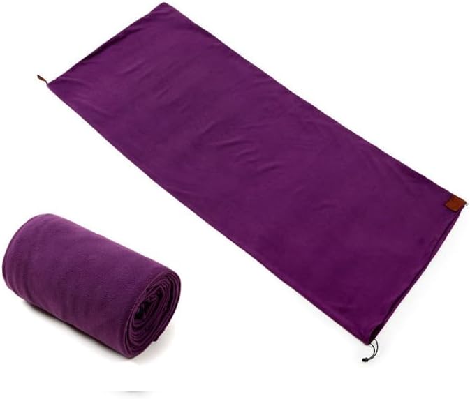 Fleece Sleeping Bag Liner Sleeping Blanket Sheet Lightweight Travel Outdoor Indoor Camping Warm Summer