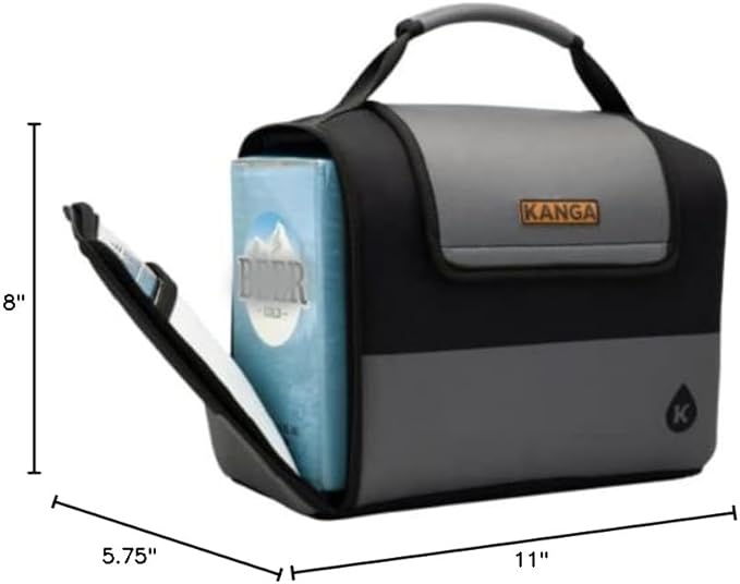 Kanga Insulated Cooler Bag - Soft Cooler Bag - Can Beer and Seltzer Drink Cooler - Insulated and Durability Tested - Kanga Kase Mate