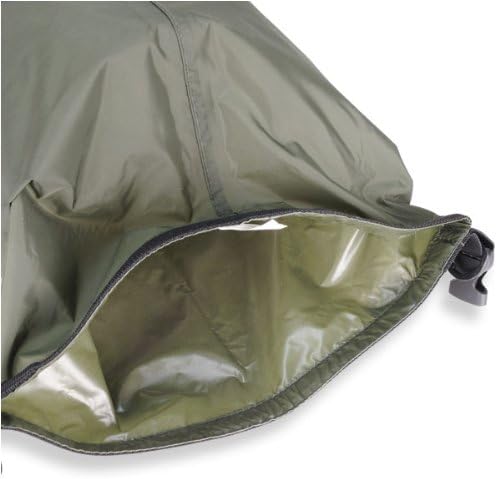 Snugpak Dri-Sak, Waterproof Storage Bag with Roll and Clip Seal, Olive - Medium