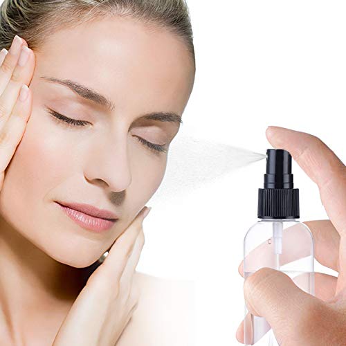 Empty Travel Bottles Containers Set for Toiletries, TSA Approved Travel Size Toiletries Bottles Kit for Liquids Shampoo Conditioner Lotion, Carry-On Set for Women/Men(Pink)