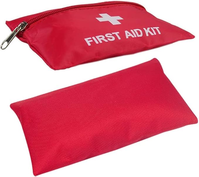 AOUTACC 12 Pack First Aid Kit Empty Bag, Travel Empty First Aid Kit Pouch Bag for Emergency at Home, Office, Car, Outdoors, Boat, Camping, Hiking(Bag Only)