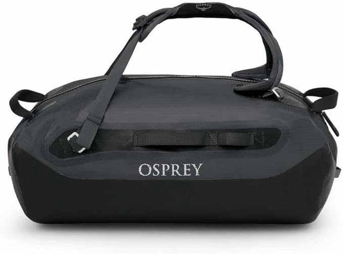 Osprey Transporter Waterproof 40L Duffel Bag, Tunnel Vision Grey