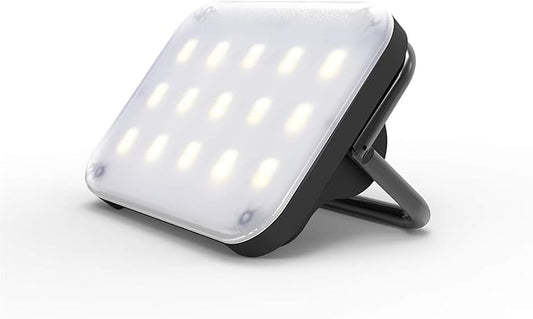 CLAYMORE Ultra Mini (Black) - Outdoor Rechargeable LED Light for Camping, Tent, Backpacking, Emergency and Industrial Use. Waterproof, Portable Lantern with USB-C, Up to 24 Hours Battery Life.