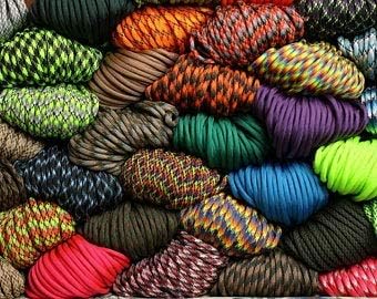 MFG 550 Paracord 1000 Feet 7-Strand Core Parachute Cord