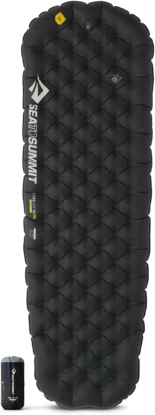 Sea to Summit Ether Light XR Pro Insulated Sleeping Pad, Tapered - Small (66 x 21.5 x 4 inches)