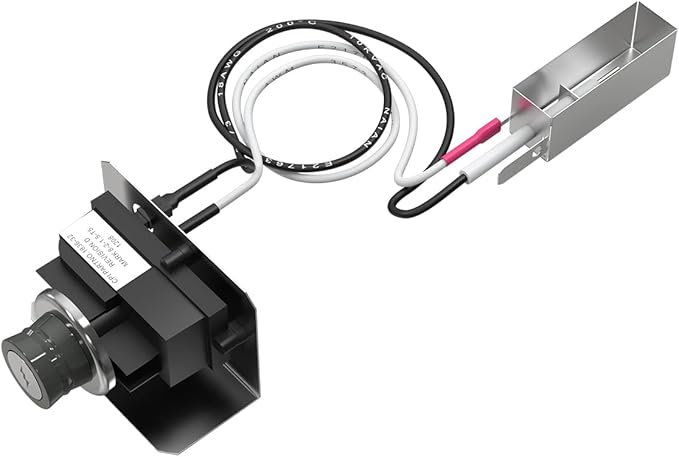 SafBbcue 91360 Igniter Kit for Weber Grill 1819-51 1836-32 Grill Igniter Replacement Compatible with Weber Spirit E210 E215 E310 EP320 SP310 SP320 Spirit S320 Side-Control Grill, 67847 67726 81315