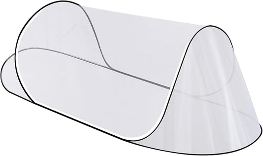 77 * 30 * 23 Inch Large Pop Up Mosquito Tent, Portable Foldable Mosquito Net for Bed Camping Travel Patio