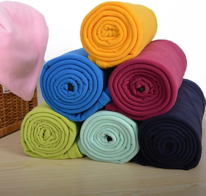 Fleece Sleeping Bag Liner Sleeping Blanket Sheet Lightweight Travel Outdoor Indoor Camping Warm Summer