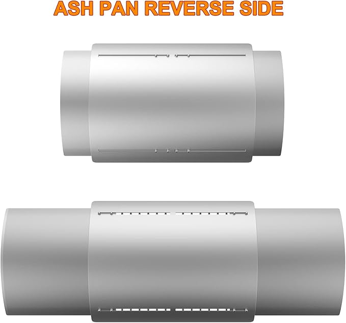 Adjustable Ash Pan Replacement Parts for Char-griller 200048 1224 2121 2123 2828 2222,Charbroil 17302056 19302056 Charcoal Grill Accessories, Oklahoma Joe's 19302087, Royal Gourmet CC1830F Grill Parts