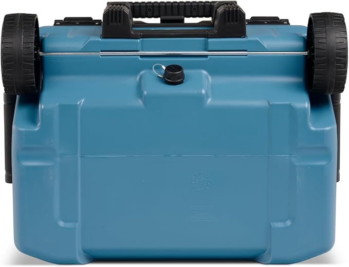 Igloo Trailmate 52Qt Wheeled Cooler, Insulated Hard Shell Ice Chest, Modern Blue