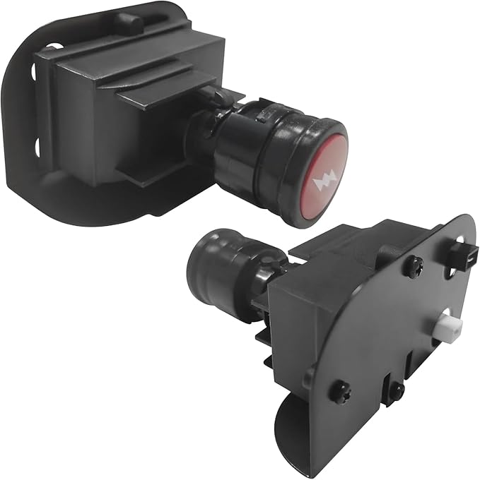 SafBbcue 64868 Electronic 2-Outlet Ignition Kit Replacement Parts for Weber Q1200 Q2200 Series Grills (from '14-Present), Compatible with Weber Igniter 64868, for Weber 51010001 51200001 Gas Grill