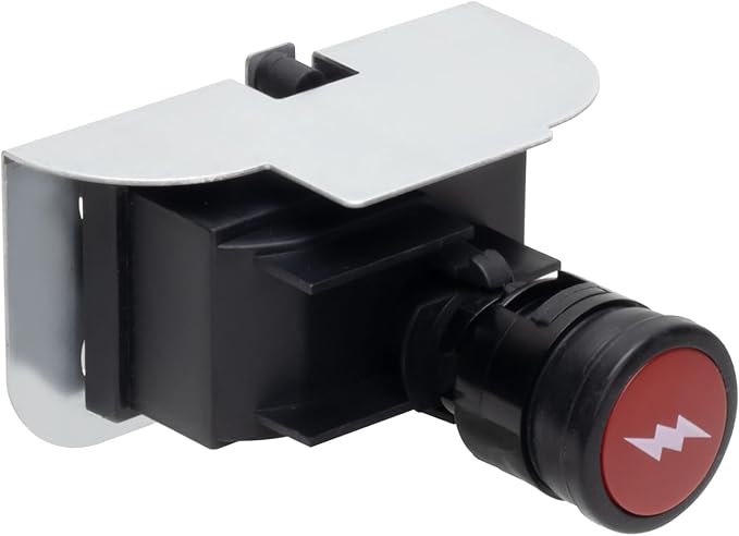 SafBbcue Grill Igniter 80475 for Weber Q120 Q220 Series Grills Switch Electronic 2-Outlet Ignition Push Button Kit Igniter Parts for Weber 516002 516501 566002 566801 567798 Gas Grill