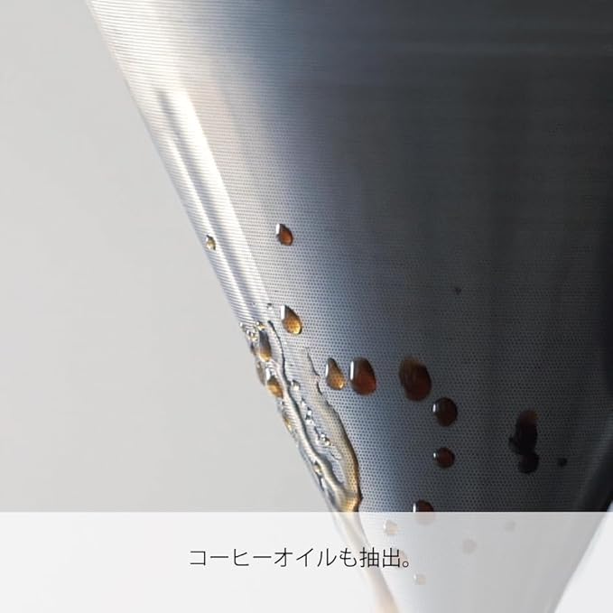 Hario Double Mesh Metal Dripper, Size 02, Silver