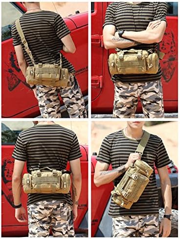 FAMI Deployment Bag Tactical Waist Pack Small Sling Pack Hand Carry Bag Handlebar Bag