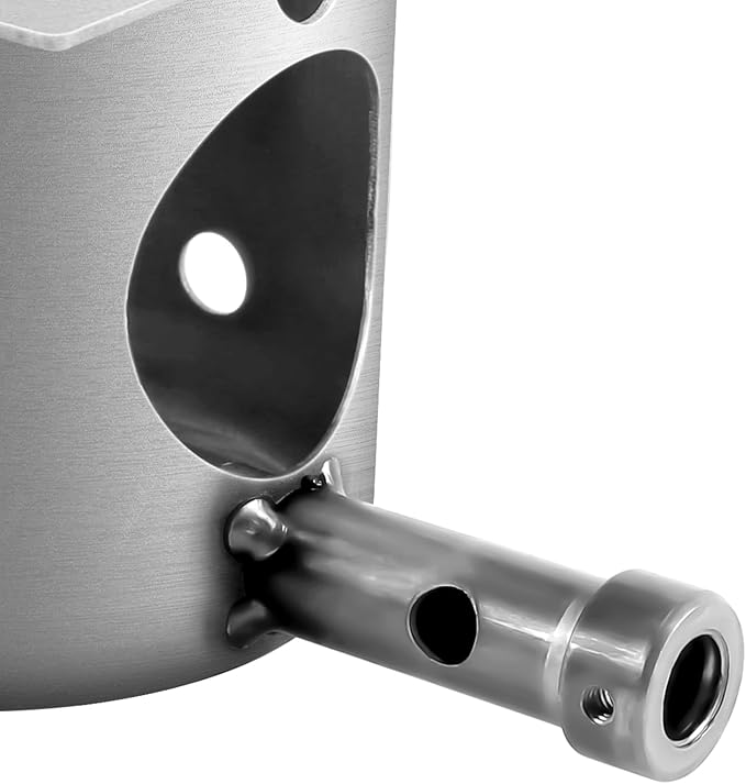 QuliMetal Fire Burn Pot and Hot Rod Ignitor Kit Replacement Parts for Traeger and Pit Boss Pellet Grills - Heavy Duty Fire Pot and Hot Rod/Grill Igniter with Ash Remover, Screws and Fuse