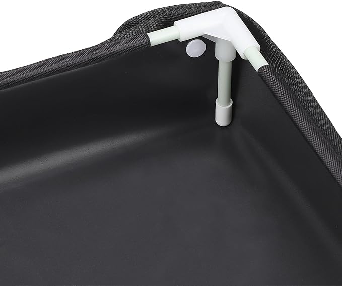 TOBWOLF Portable Shower Pan,Foldable RV Camping Shower Base Outdoor & Indoor,Temporary Showers Floor to Keep Feet Clean for RV, Tent, Awning, Camping, Beach