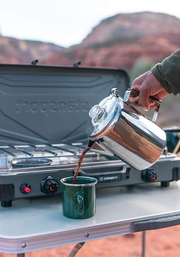 Stansport Percolator Coffee Pot