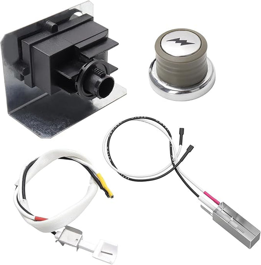 SafBbcue 91360 67847 67726 Igniter Kit 1819-51 1836-32 Ignition Kit for Weber Genesis 300 & Spirit 200 300 Series Side-Control Spirit E210 Spirit E310 Genesis E310 E320 Side-Control Grill Parts