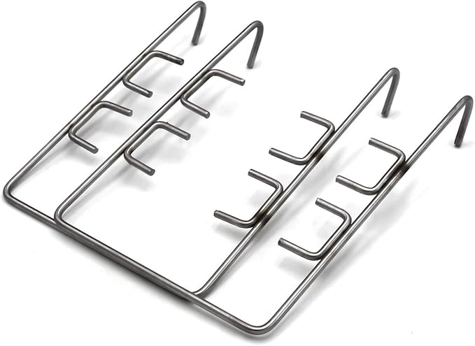 Hongso 14 7/8 Inches Fire Grate Hanger & Ash Drip Pan for Use with Char-Griller 5030 2-Burner Gas & Charcoal Grill, Replacement Parts Chargrill Ash Pan