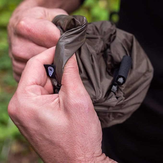 AquaQuest Wingman Backpack Cover - 100% Waterproof - Small, Medium, or Large - Green