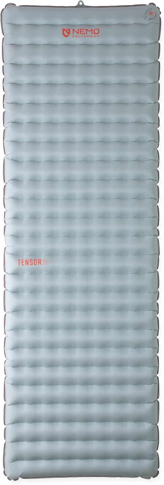NEMO Equipment Tensor All-Season Ultralight Insulated Sleeping Pad - Long Wide (76"x25") - Blade/Spicy Orange