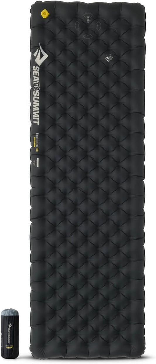Sea to Summit Ether Light XR Pro Insulated Sleeping Pad, Rectangular - Large (78 x 25 x 4 inches)