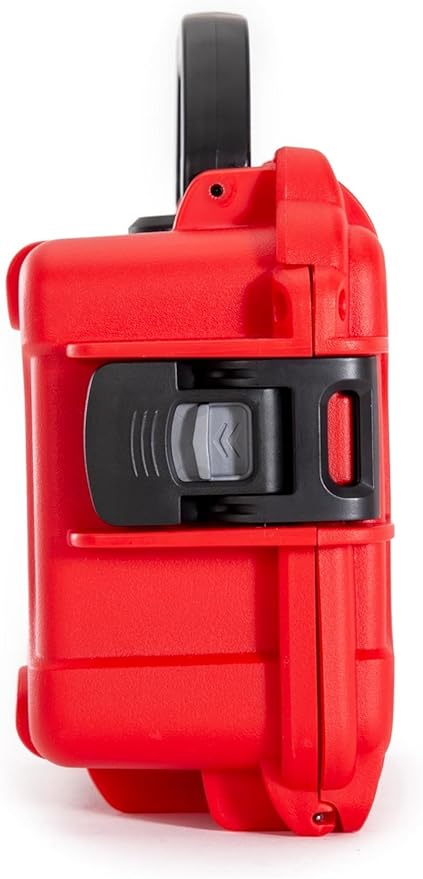 NANUK 903 Waterproof First Aid Box Empty – Durable, Medical First Aid Organizer Case, IP67-Rated, Dustproof, Impact-Resistant, and Floats (7.4" x 4.9" x 3.1") – Red