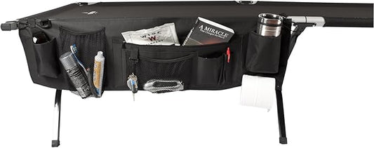Teton Sports Cot Accessories - Keep Everything Clean, Off The Ground and Handy. Think of It As Your Cot Caddie. These Items Make Cot Camping Even Better.