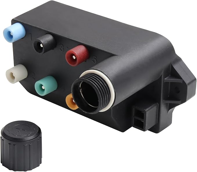 SafBbcue 66356 Igniter for Weber Genesis II E-610 Grill Ignitor Replacement Parts Kit Grill Igniter Kit for Weber Genesis II 610 Series Gas Grills Replacement Parts, 6-Outlet Electronic Ignition