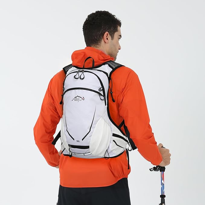 16L Hydration Backpack with Free 2-Liter Water Bladder,The Lightweight Hydration Pack for Cycling, Hiking, Skiing