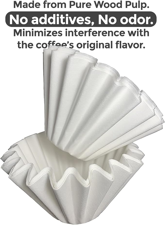 AGOGO Compact Portable Pour Over Coffee Maker Set - Easy Cleaning 304 Stainless Steel Dripper Set for Camping & 50 Filters Paper & Cleaning Rag (Cream, 600ml)