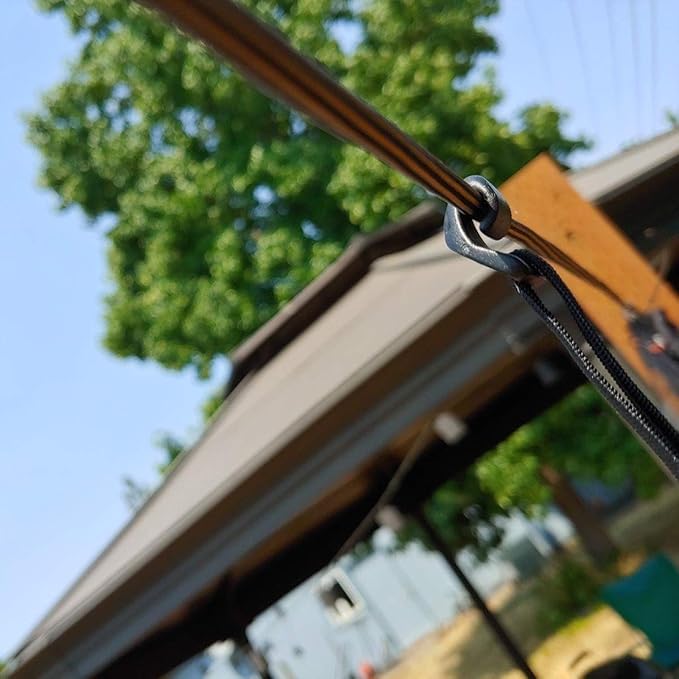 Hammock Bug Mosquito Net XL 11x4.6FT No-See-Ums Polyester Fabric for 360 Degree Protection Dual Sided Diagonal Zipper for Easy Access Fits All Hammocks