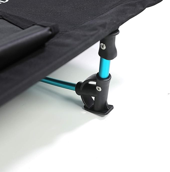 FE Active Folding Camping Cot - Lightweight, Compact & Portable Camping Bed, Comfortable Sleeping Cots for Adults & Kids - Camp Cot Fits Single Air Mattress Pad|Designed in California, USA