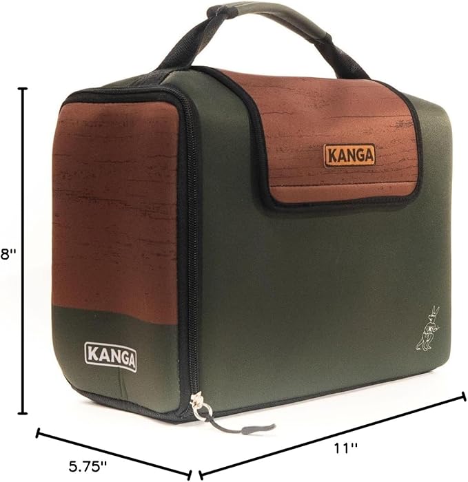 Kanga Insulated Cooler Bag - Soft Cooler Bag - Can Beer and Seltzer Drink Cooler - Insulated and Durability Tested - Kanga Kase Mate