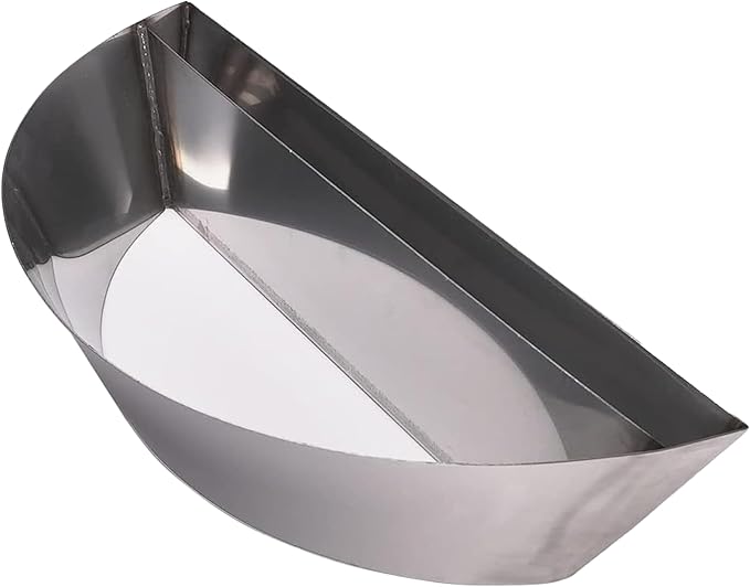 SnS Grills Patented Slow ‘N Sear Original Insert - Stainless Steel Charcoal Basket with Built-In Water Reservoir for Low ‘N Slow Smoking & Charcoal Grilling for Weber & Other Kettle Grills - 22 in