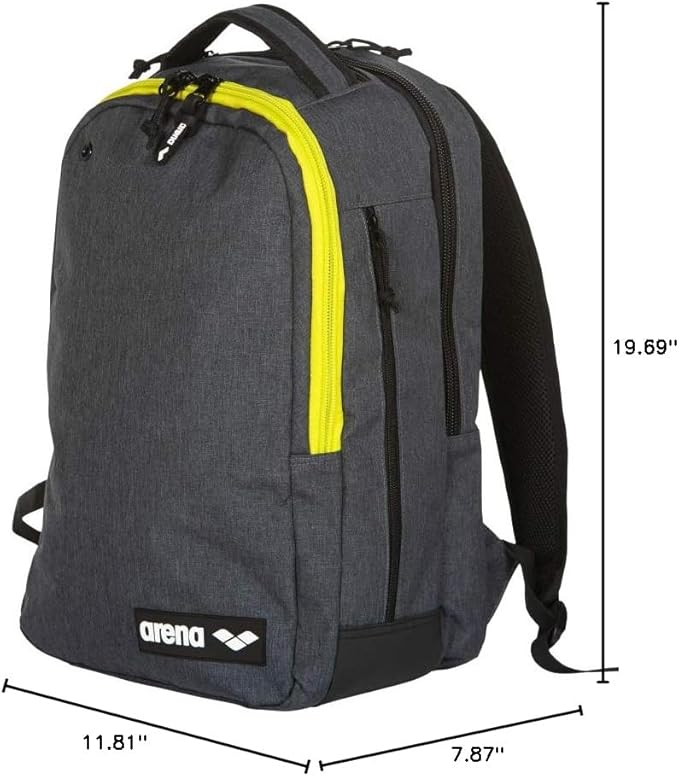 Arena Fast Urban 3.0 30L Swim Backpack, Grey Melange