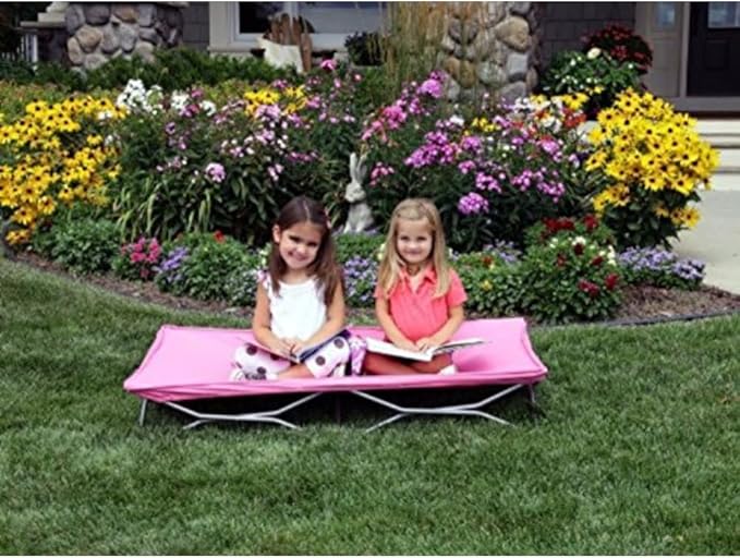 Regalo My Cot® Portable Toddler Bed, Pink