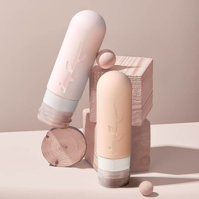 16 Pack Travel Bottles Set - TSA Approved Leak Proof Silicone Squeezable Containers for Toiletries, Conditioner, Shampoo, Lotion & Body Wash Accessories (16 pcs/P1 Pack)