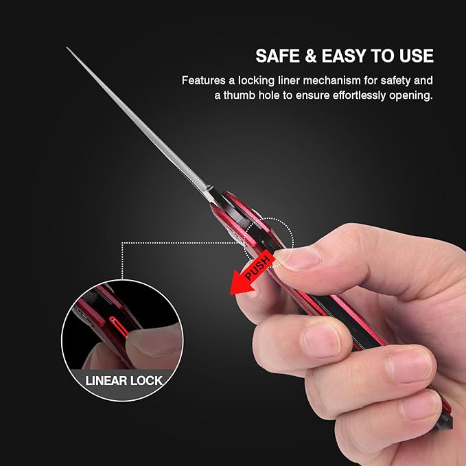 Multitool knife (Red)